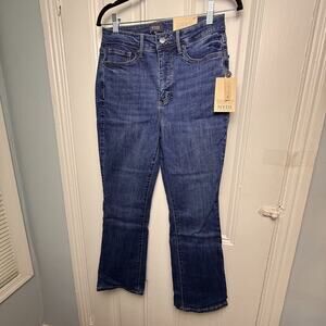 NYDJ High Rise Billie Ankle Jeans Womens Size 6 Tall Cool Embrace NWOT